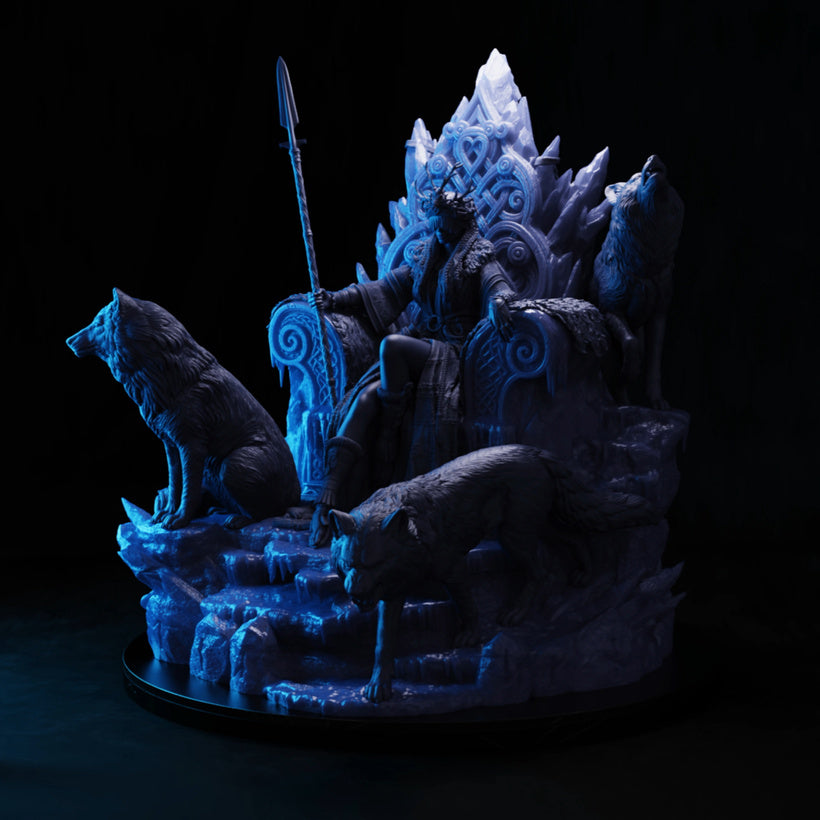 Skadi – The Goddess of Winter Statue 3D-Printed Kit