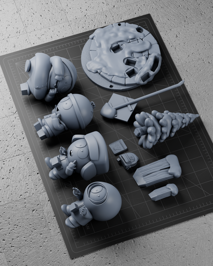 South Park Statue 3D-Printed Kit