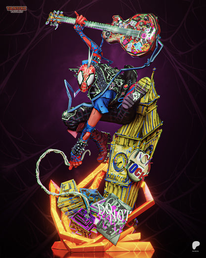Spider Punk Statue 3D-Printed Kit