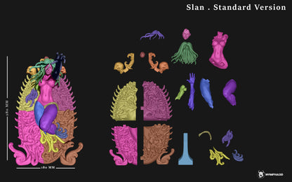 Slan Statue 3D-Printed Kit