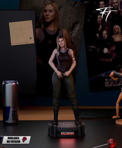 Starbuck Statue 3D-Printed Kit