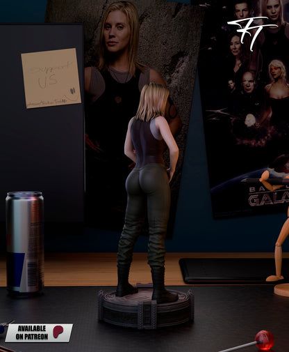 Starbuck Statue 3D-Printed Kit