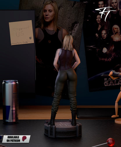 Starbuck Statue 3D-Printed Kit