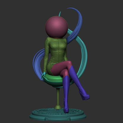 Starfleet Officer Statue 3D-Printed Kit