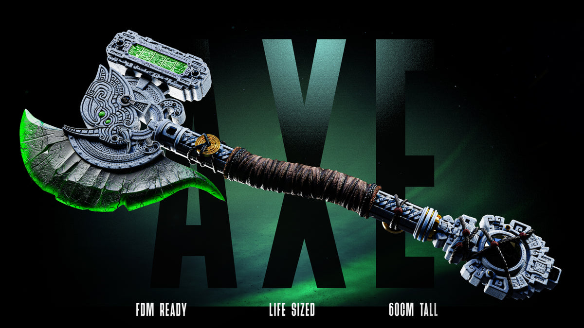 Stonehorn Axe Of Sihala 3D-Printed Kit