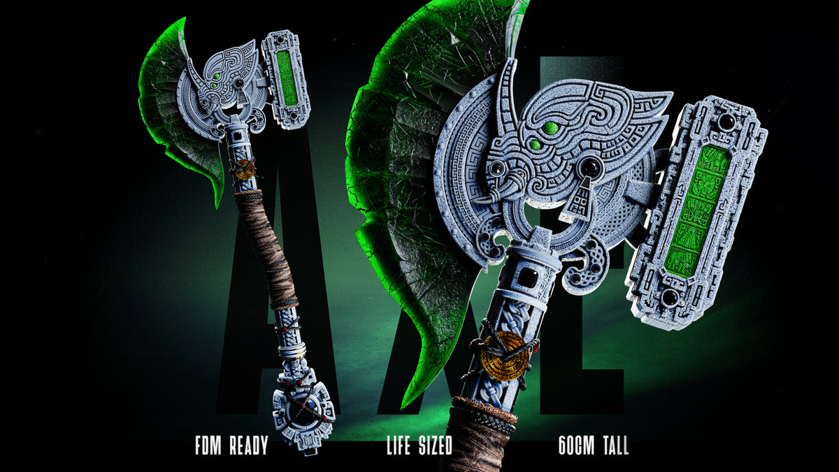 Stonehorn Axe Of Sihala 3D-Printed Kit