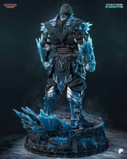 Sub-Zero Statue 3D-Printed Kit