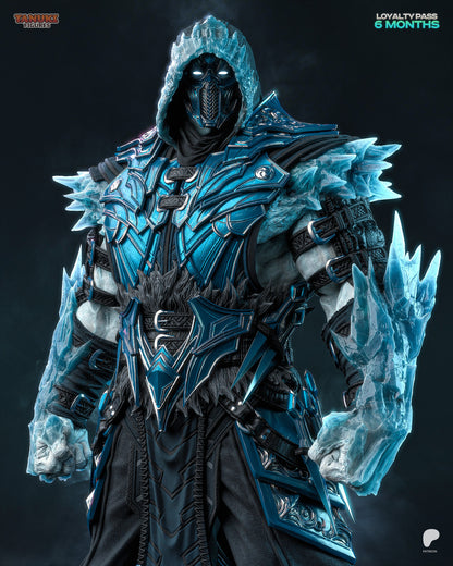 Sub-Zero Statue 3D-Printed Kit