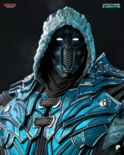 Sub-Zero Statue 3D-Printed Kit