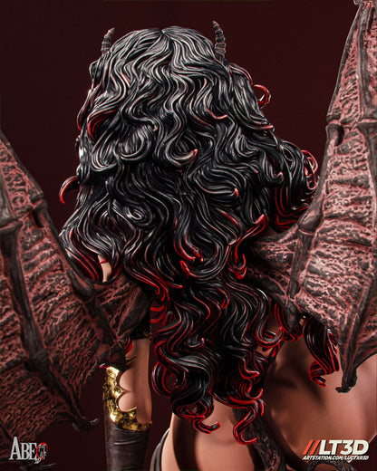 Xyrath Succubus Statue 3D-Printed Kit