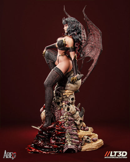 Xyrath Succubus Statue 3D-Printed Kit