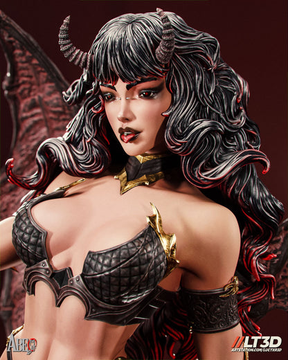 Xyrath Succubus Statue 3D-Printed Kit