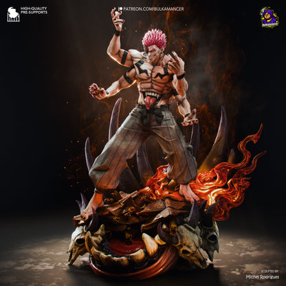 Ryomen Sukuna Statue 3D-Printed Kit