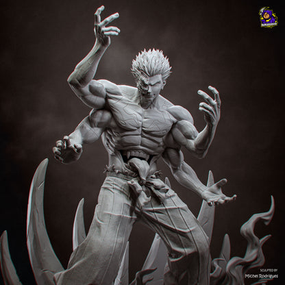 Ryomen Sukuna Statue 3D-Printed Kit
