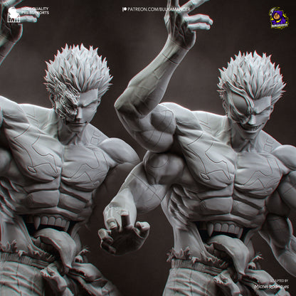 Ryomen Sukuna Statue 3D-Printed Kit