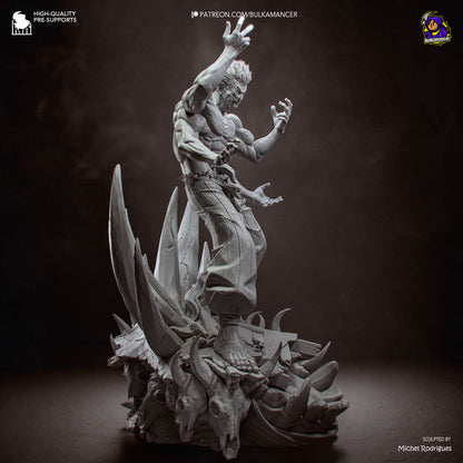 Ryomen Sukuna Statue 3D-Printed Kit