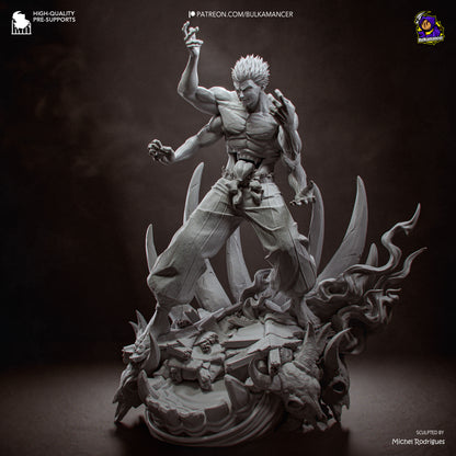Ryomen Sukuna Statue 3D-Printed Kit