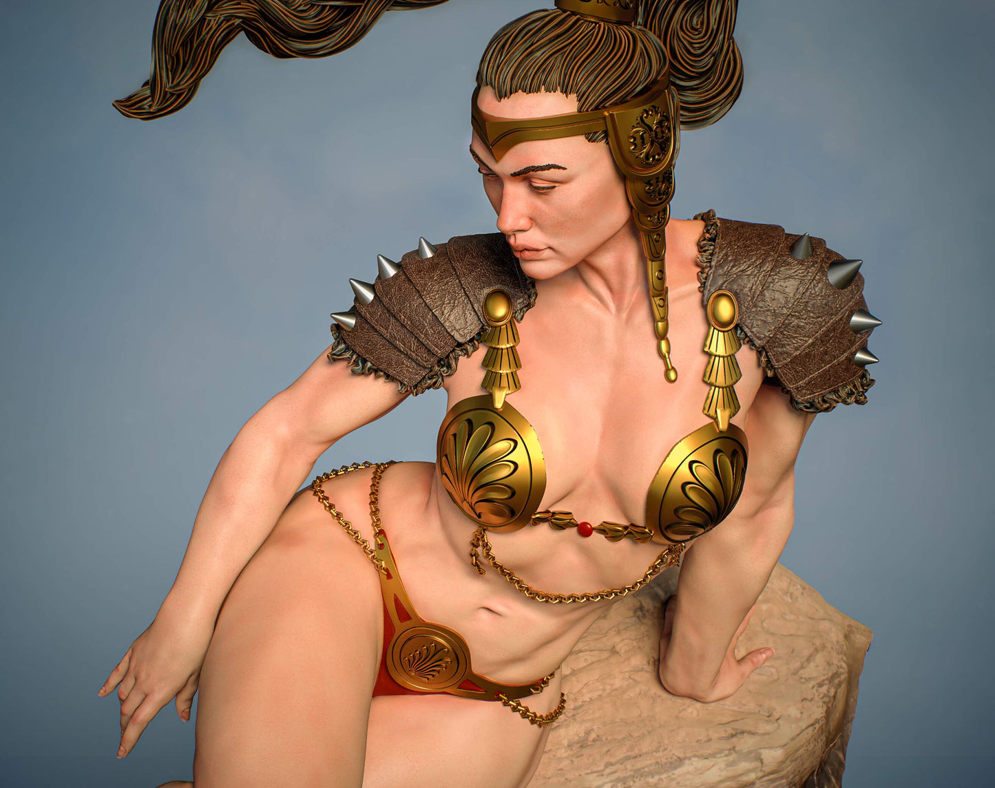 Sunshine Break Statue 3D-Printed Kit