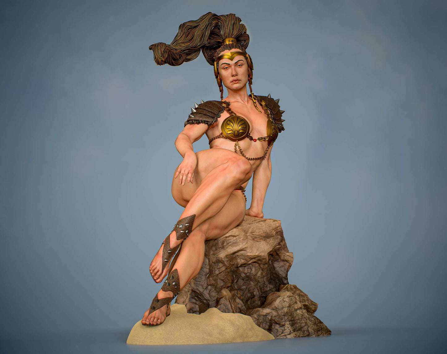 Sunshine Break Statue 3D-Printed Kit