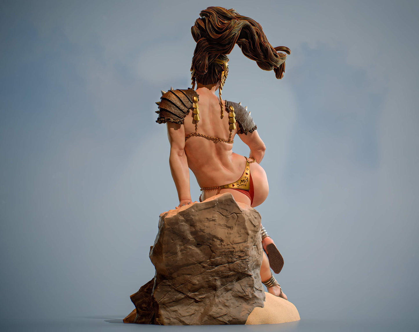 Sunshine Break Statue 3D-Printed Kit