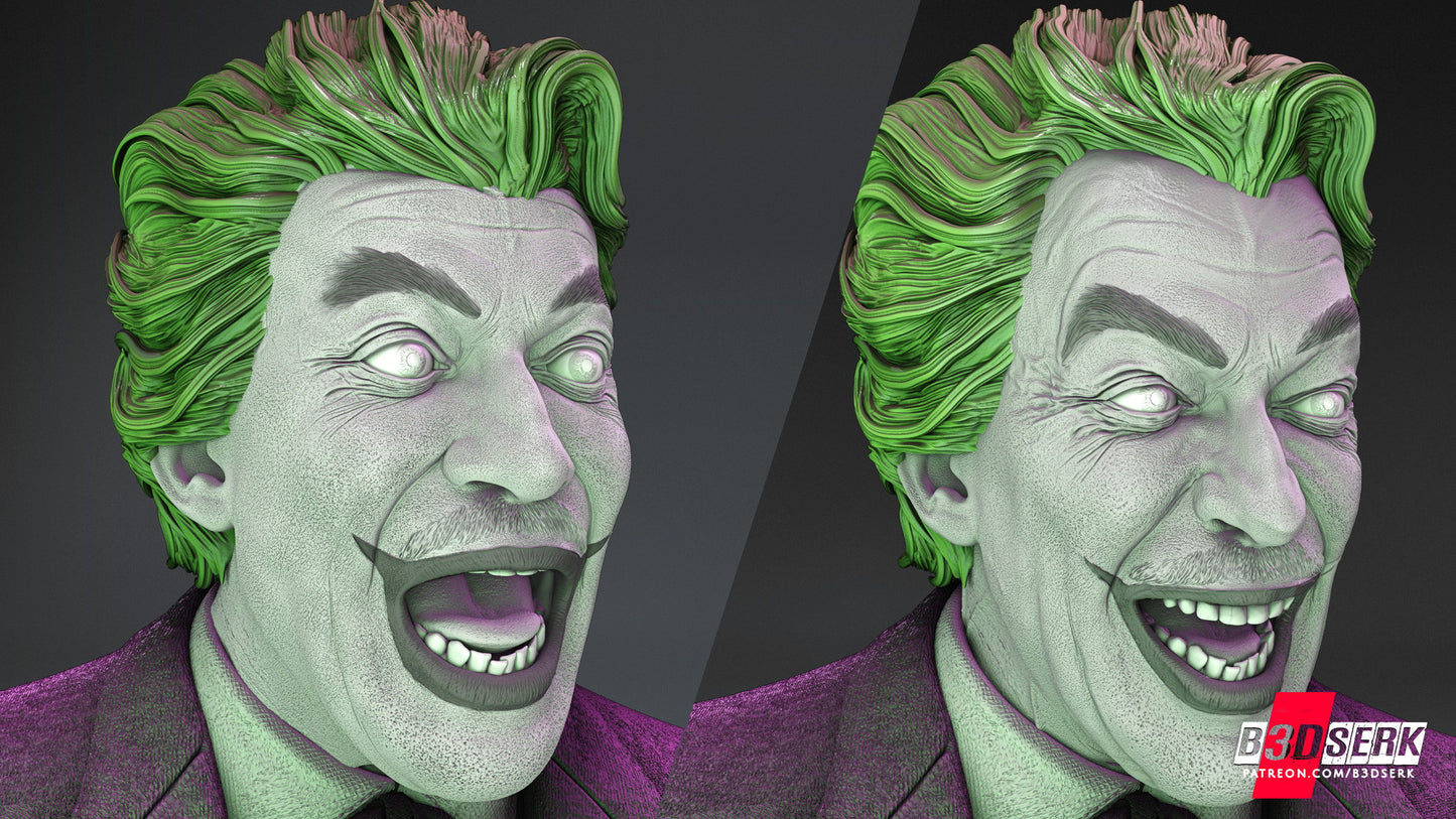 Joker Cesar Romero 60's Statue