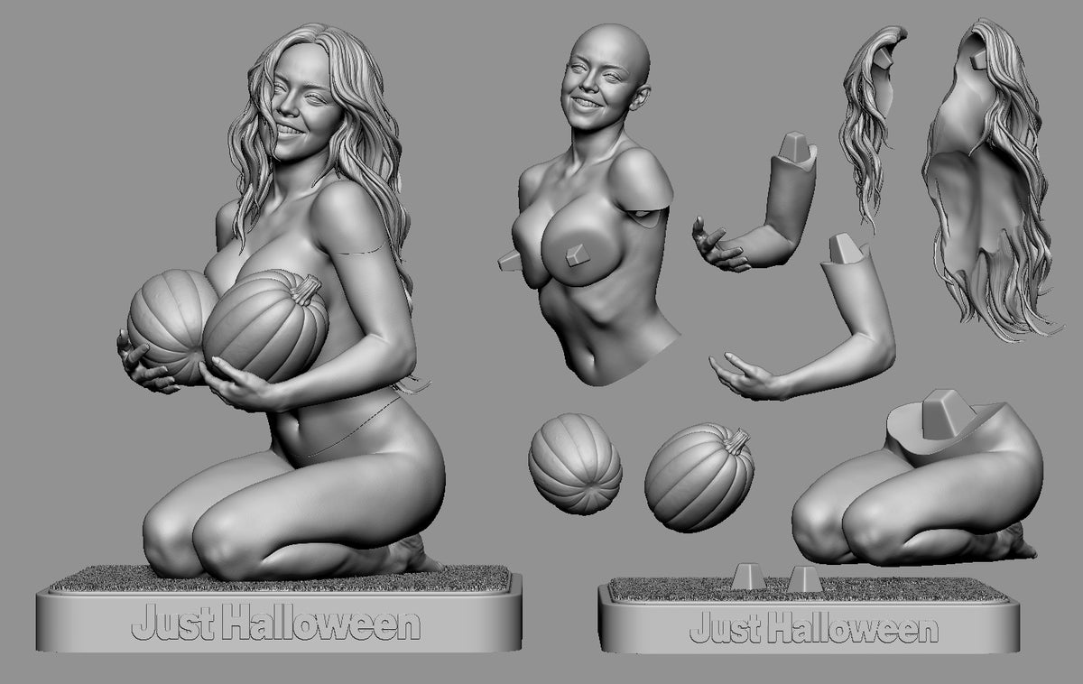 Sydney Sweeney Statue 3D-Printed Kit