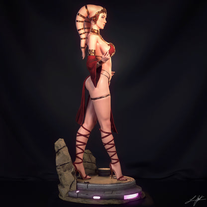 Twilek Hostess Statue