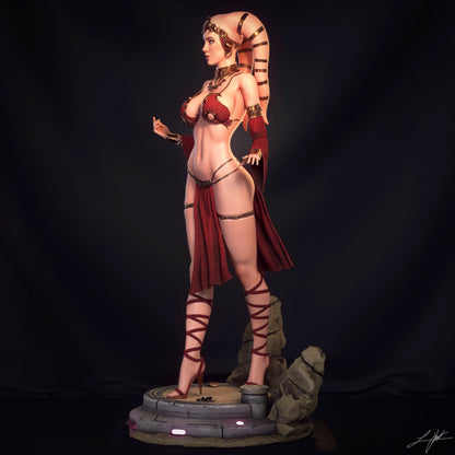 Twilek Hostess Statue