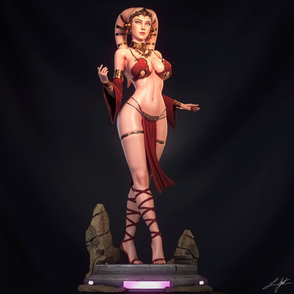 Twilek Hostess Statue