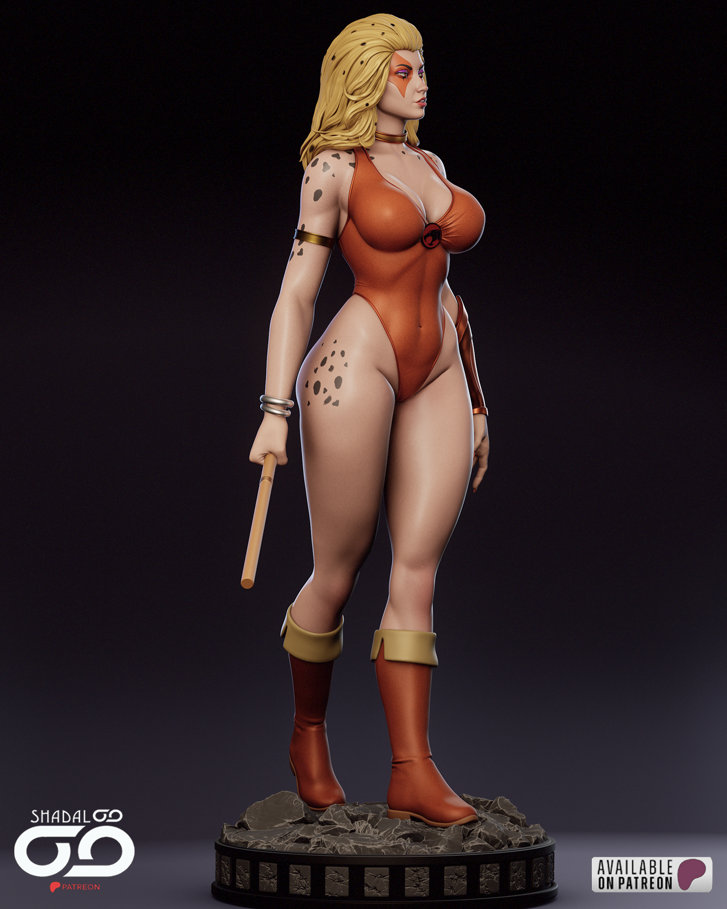 Cheetara Statue