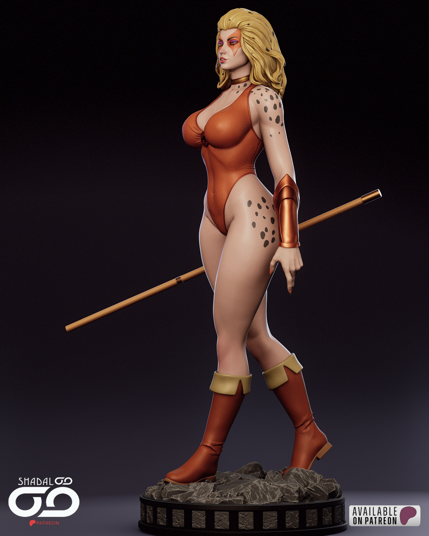 Cheetara Statue