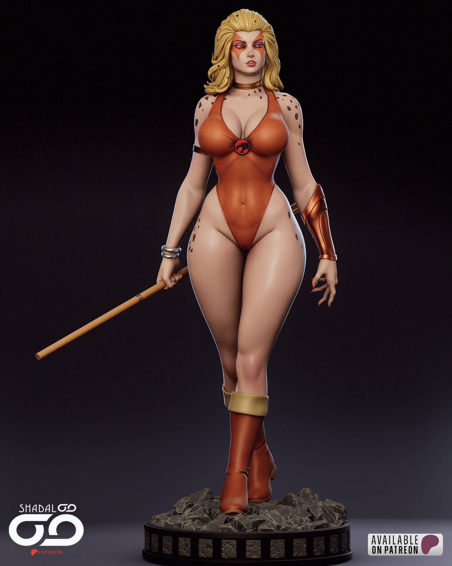 Cheetara Statue