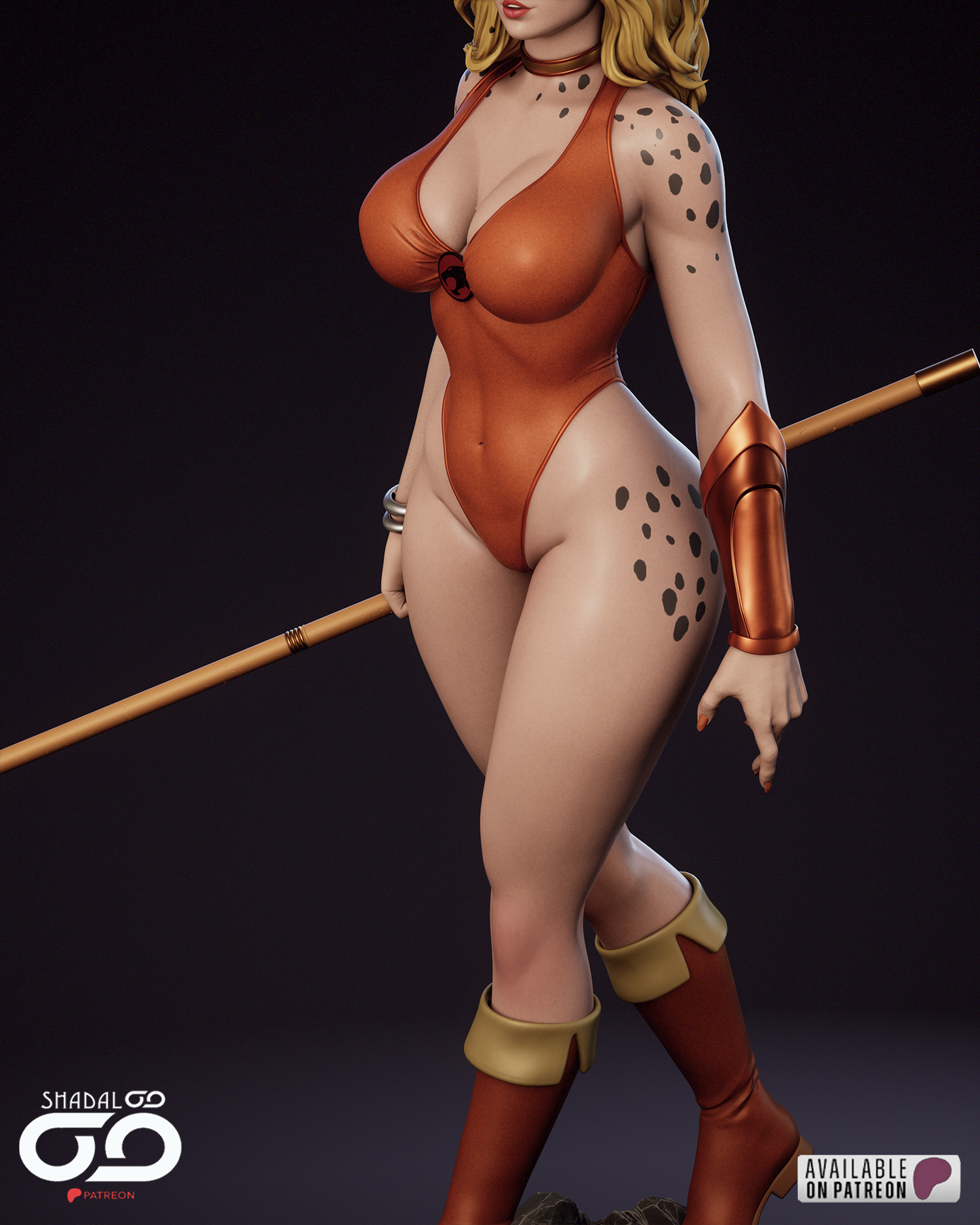 Cheetara Statue
