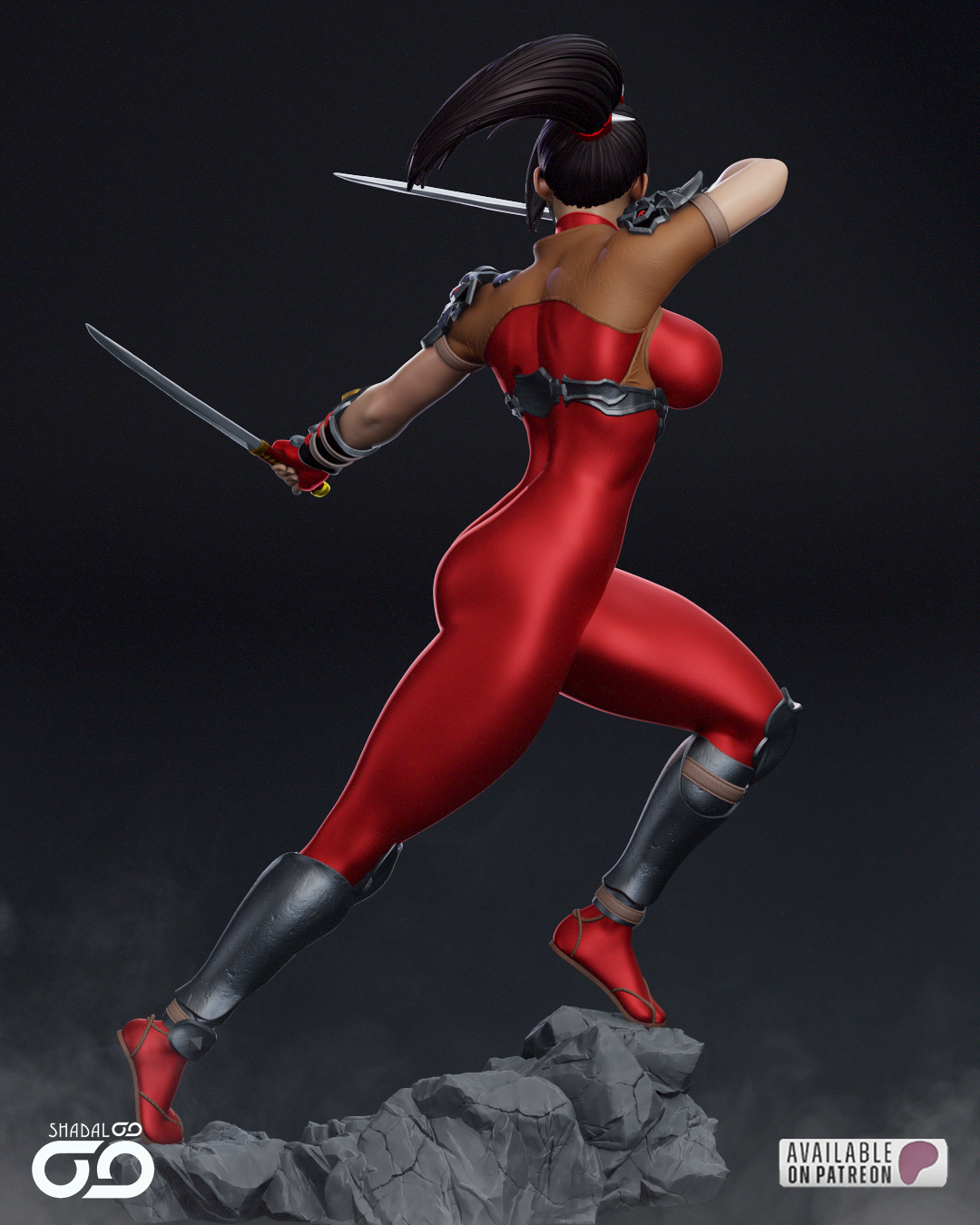 Taki Statue 3D-Printed Kit