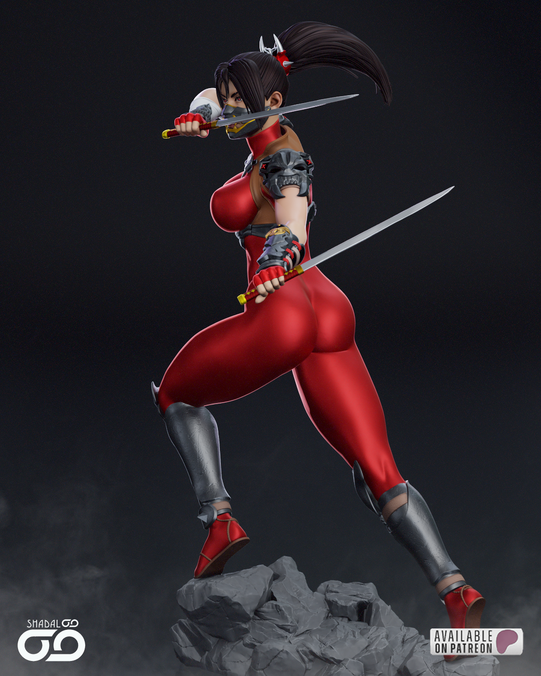 Taki Statue 3D-Printed Kit
