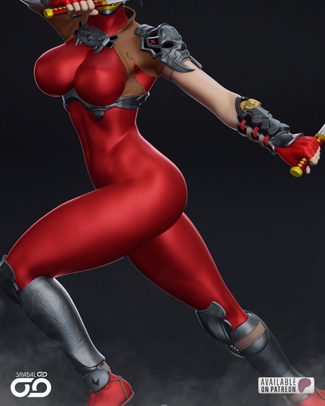 Taki Statue 3D-Printed Kit