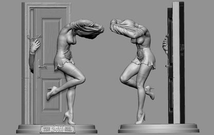 The 24th Girl Statue 3D-Printed Kit