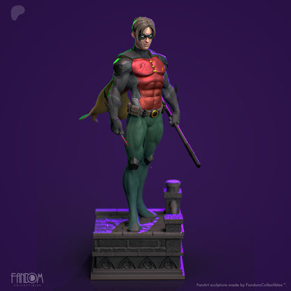 Tim Drake / Robin Statue 3D-Printed Kit