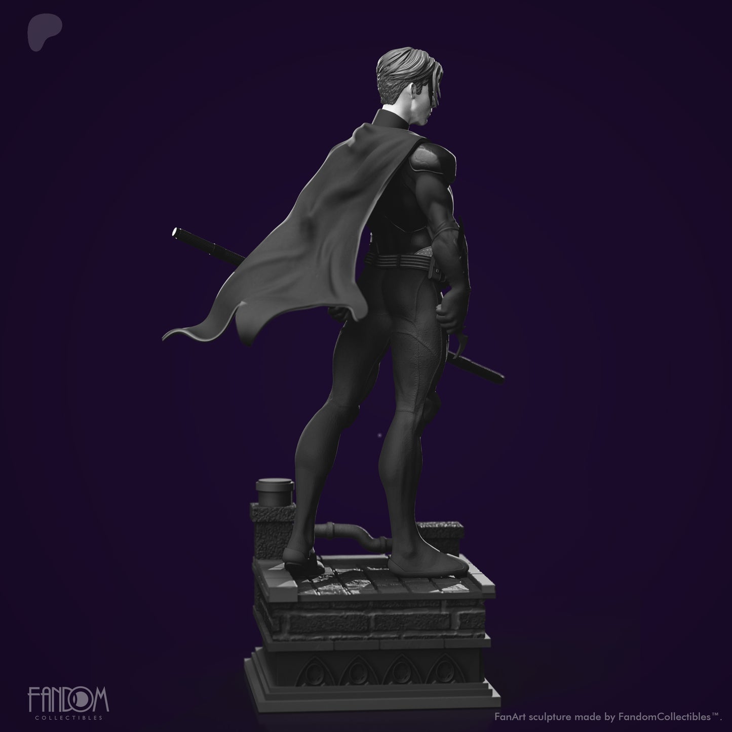 Tim Drake / Robin Statue 3D-Printed Kit
