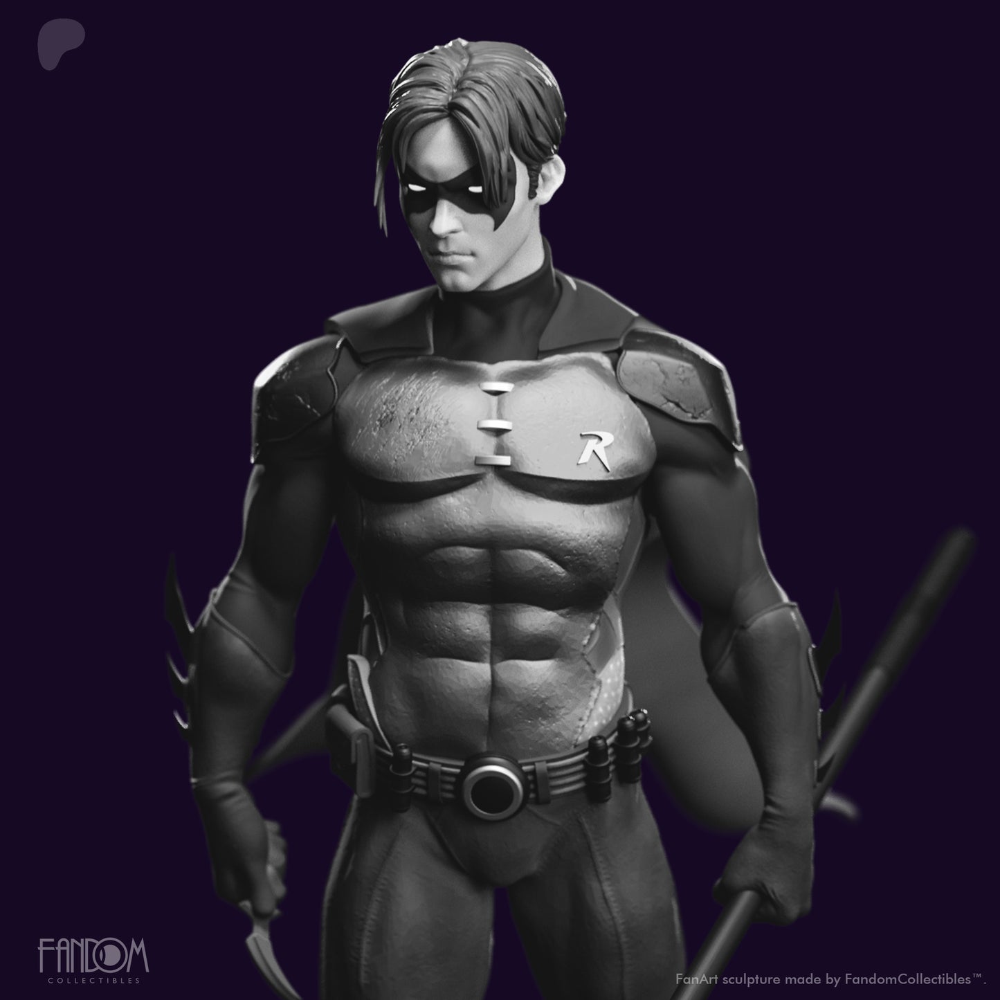 Tim Drake / Robin Statue 3D-Printed Kit