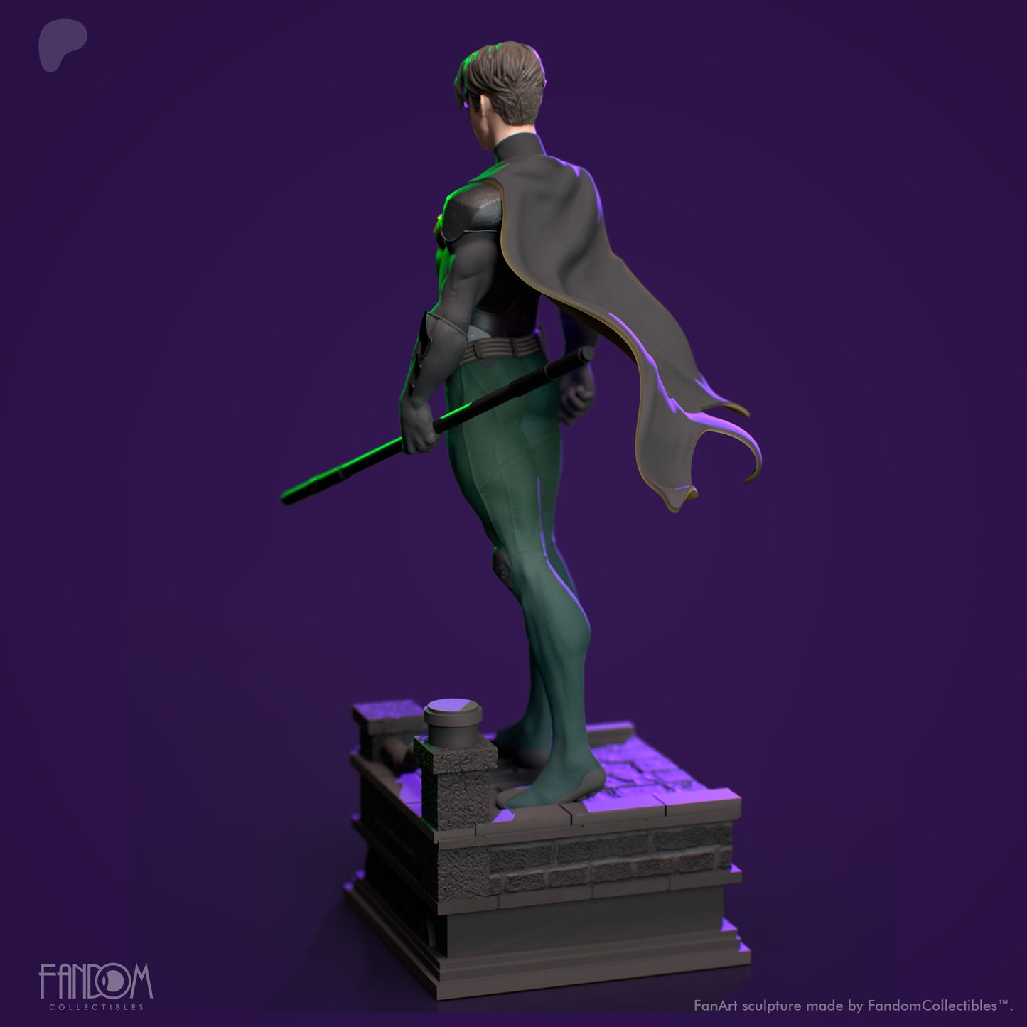 Tim Drake / Robin Statue 3D-Printed Kit