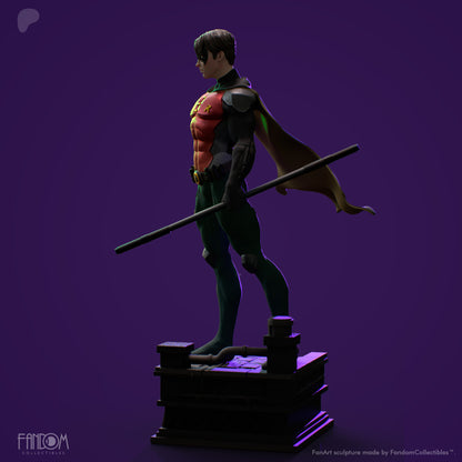 Tim Drake / Robin Statue 3D-Printed Kit