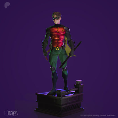 Tim Drake / Robin Statue 3D-Printed Kit