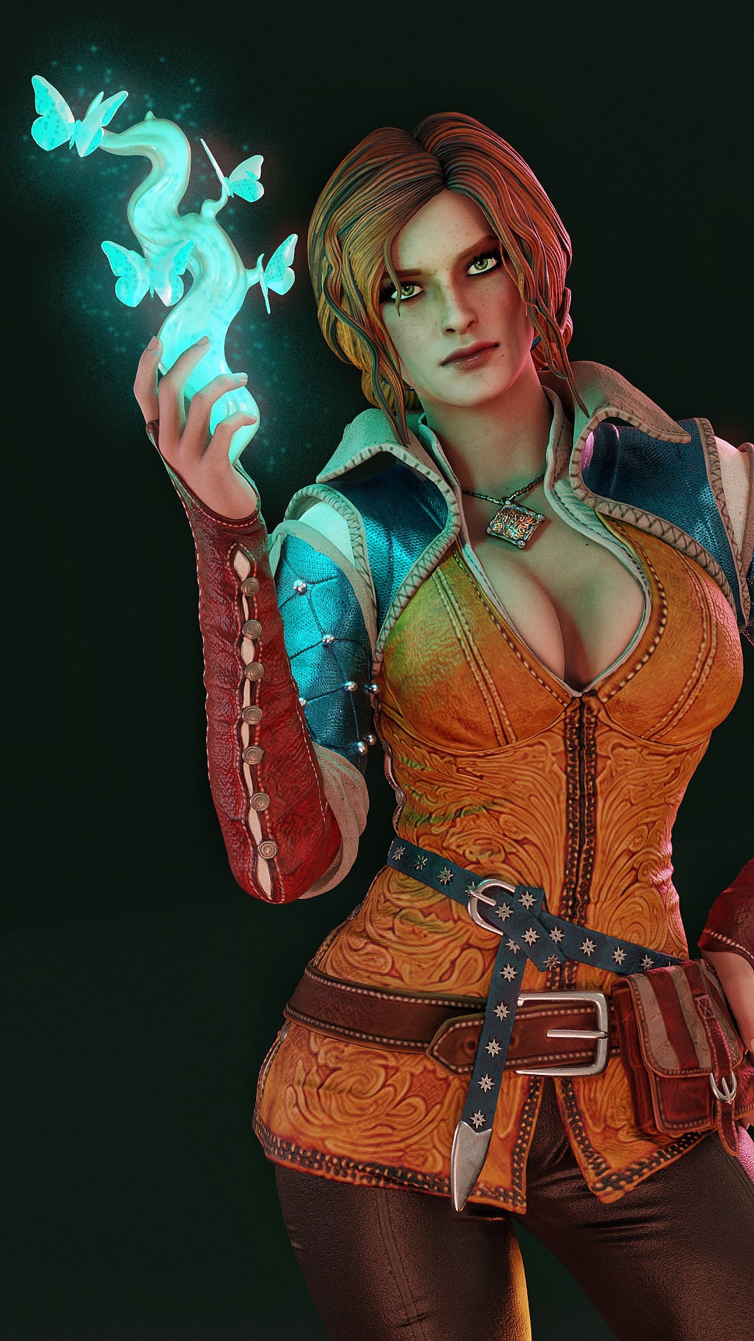 Triss Merigold Statue 3D-Printed Kit