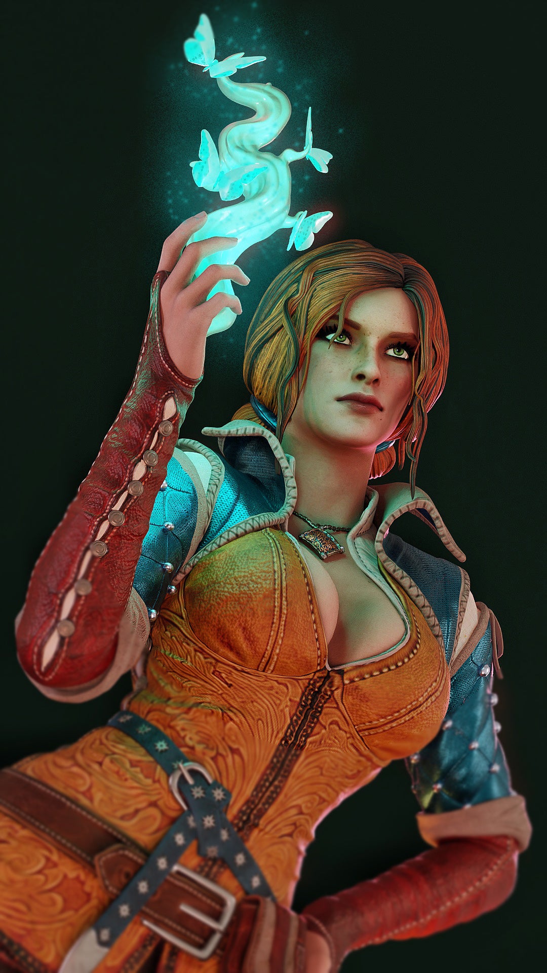 Triss Merigold Statue 3D-Printed Kit