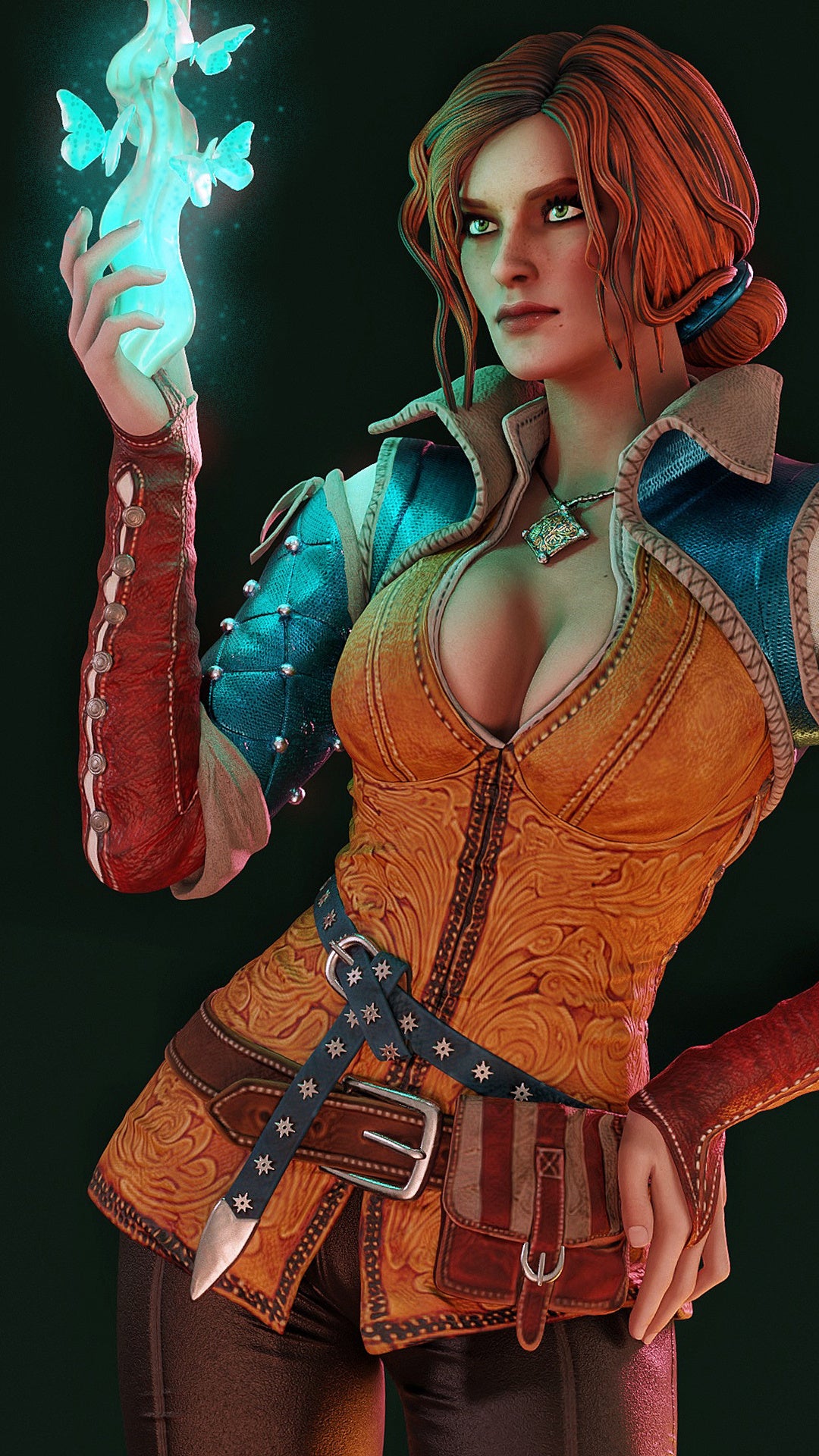 Triss Merigold Statue 3D-Printed Kit