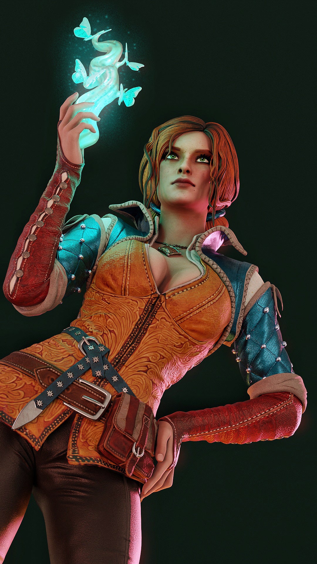 Triss Merigold Statue 3D-Printed Kit