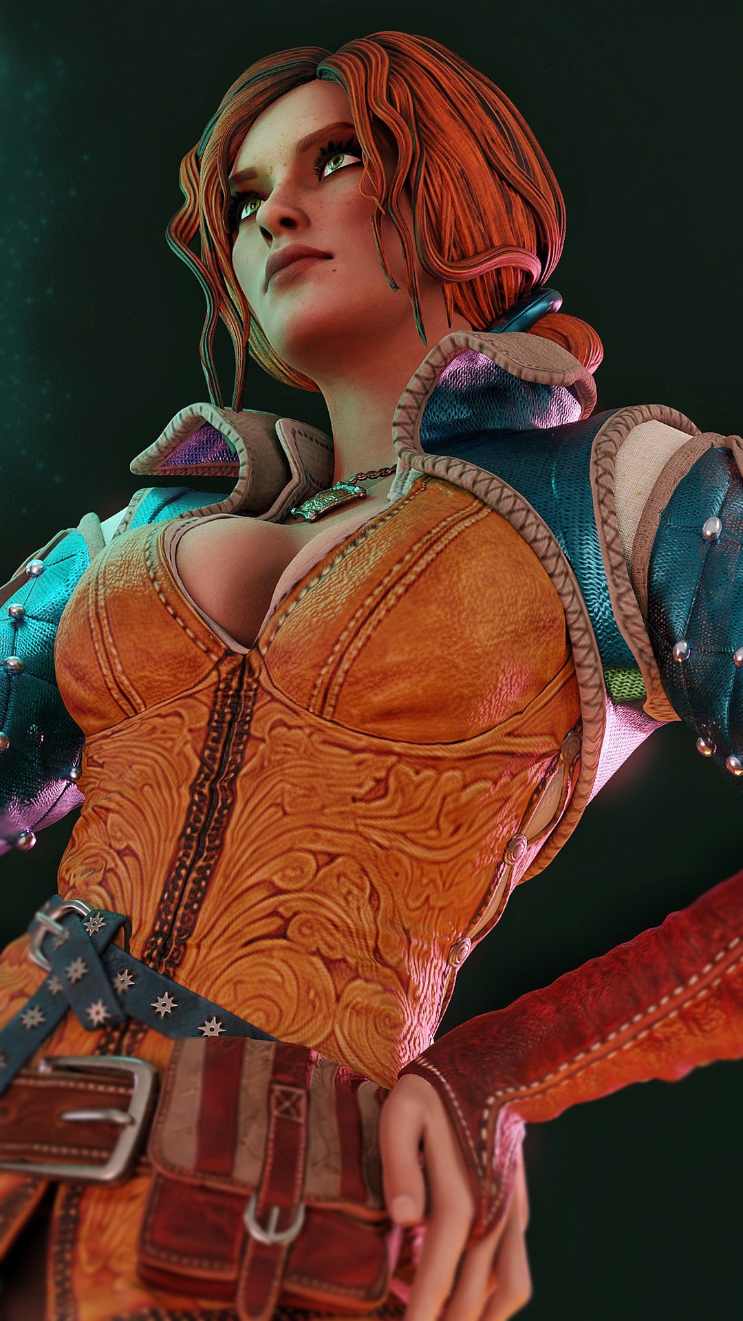 Triss Merigold Statue 3D-Printed Kit