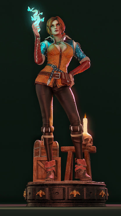Triss Merigold Statue 3D-Printed Kit