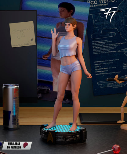 T'Pol Statue 3D-Printed Kit